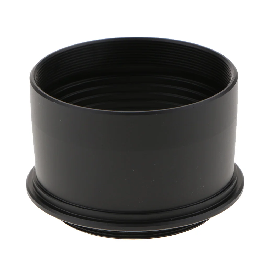2''to T2 Mount Adapter M42x0.75 Thread Extension Tube for Telescope Eyepiece