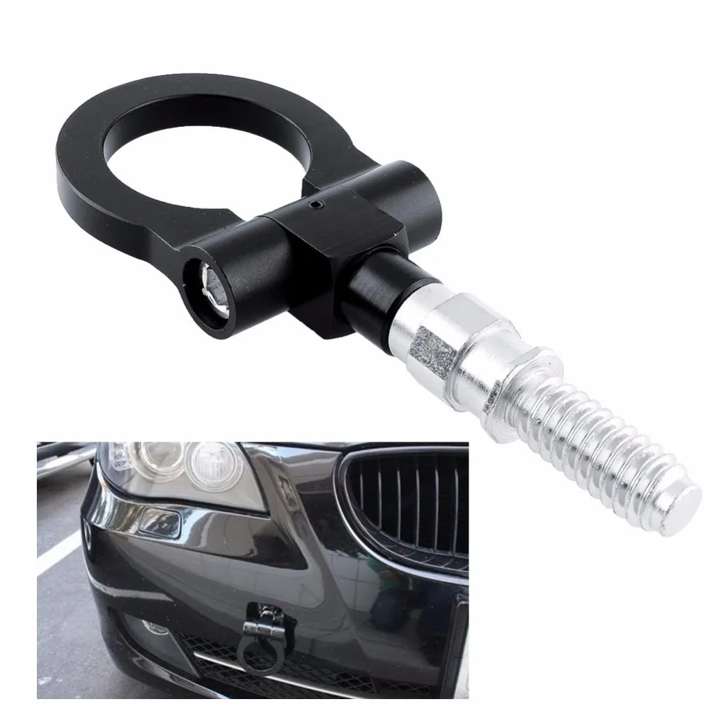 

New Universal Racing Towing Car Tow Hook Fit For BMW E46 E81 E30 E36 E90 E91 European Car Auto Trailer Ring Car Accessories