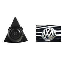 Free shipping for Color CCD HD logo Car Front view camera For volkswagen VW GOLF Bora Jetta Touareg Passat Lavida Polo Tiguan