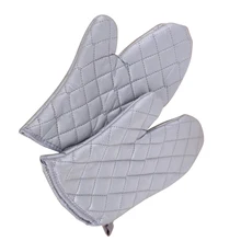 FJS-1 пара термостойкие-стеганые-подкладка-кухня-духовка-рукавица-перчатки