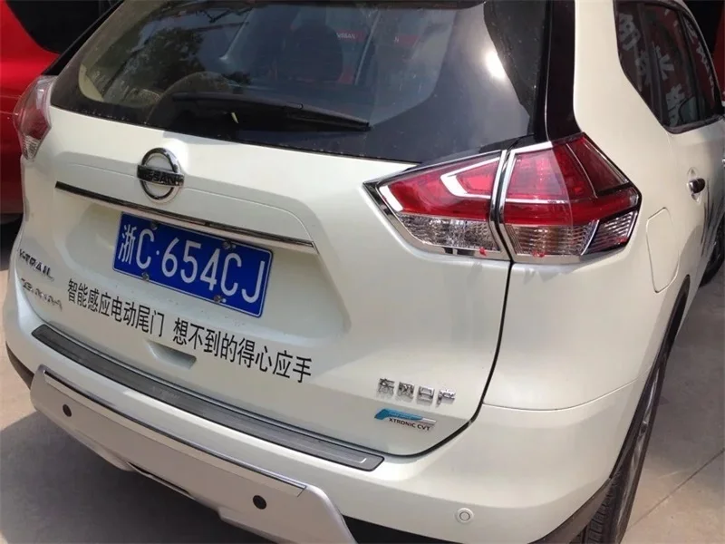Авто-Стайлинг для Nissan X-Trail Rogue 2014-2016 2017 2018 ABS хромированный задний светильник