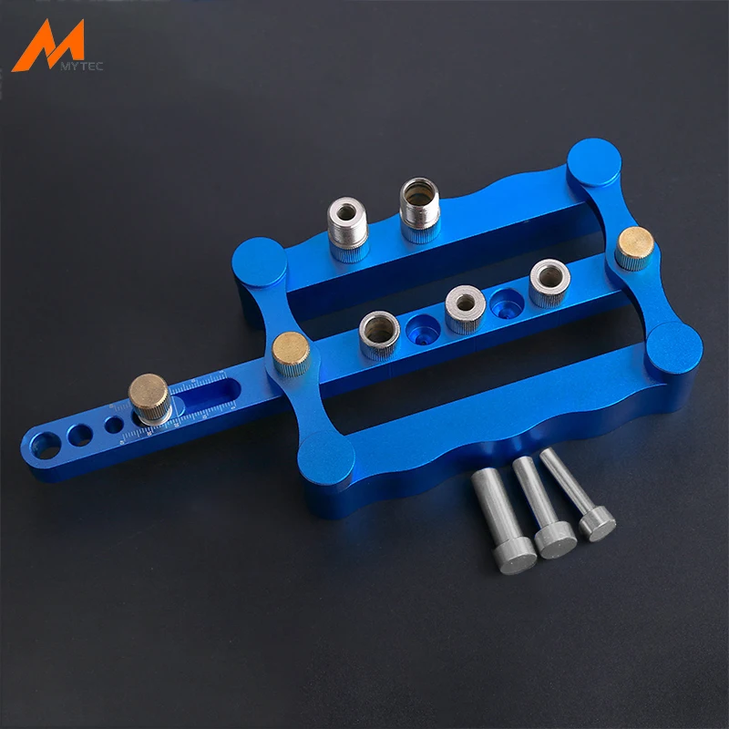 Self Centering Dowelling Jig Metric Dowel 6/8/10mm Drill Bit Set Woodworking Drilling Jig Guide