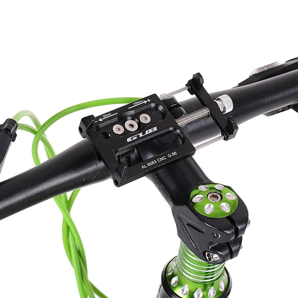 

GUB Universal motorcycle MTB Bike phone holder on the handlebar Aluminum Alloy bicycle phone support gps bike accessories