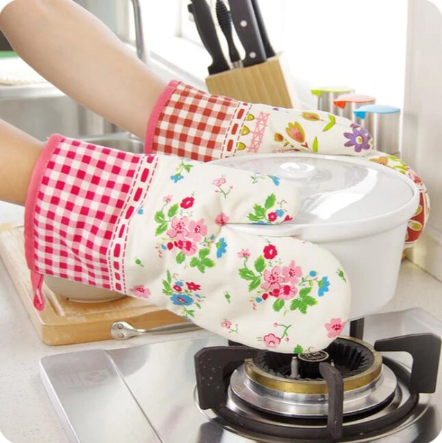 Kitchen Gloves Microwave Baking Glove Oven  Gloves Oven Mitts Baking Glove  - Oven Mitts - Aliexpress