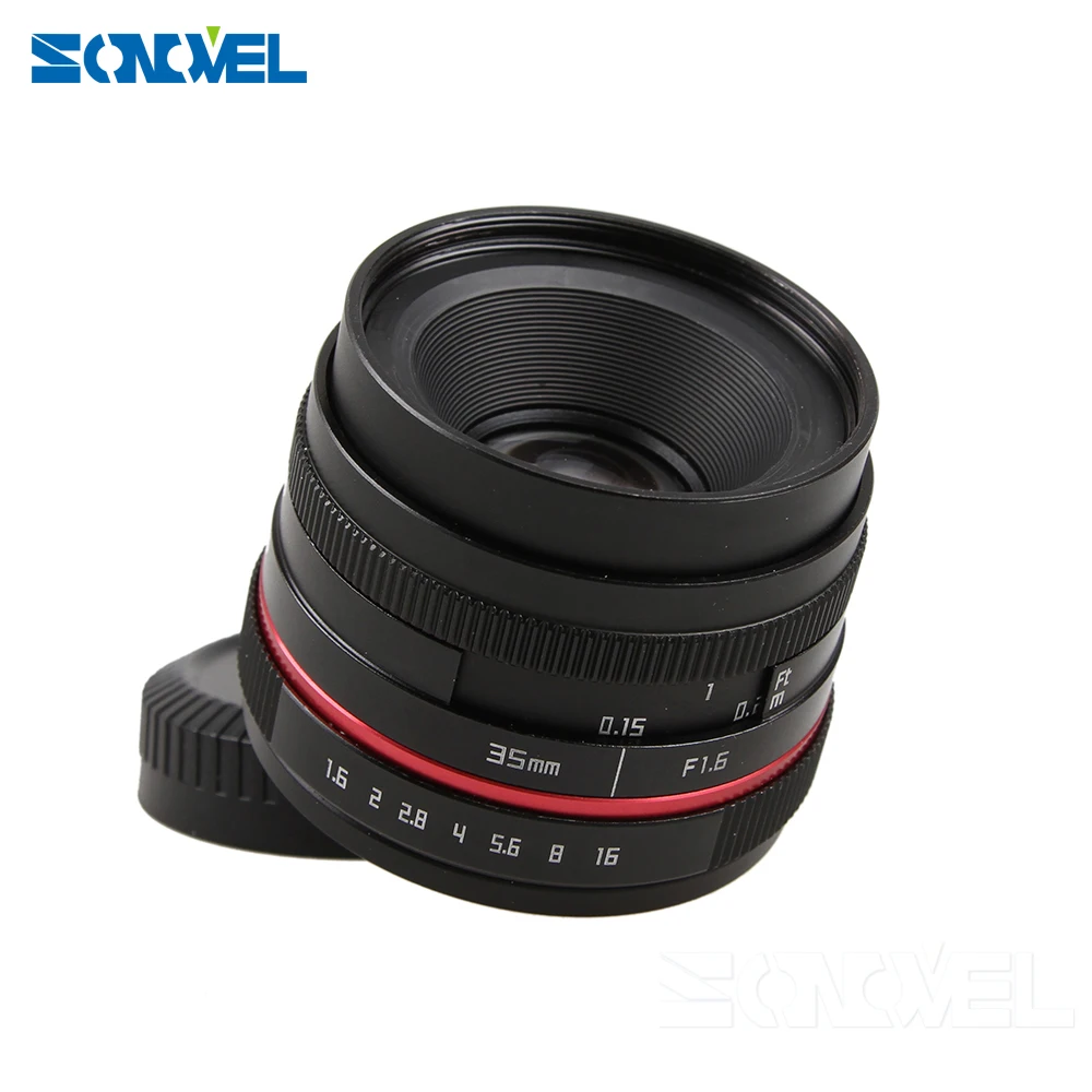 35 мм F1.6 ручной широкоугольный объектив для Olympus Panasonic Micro 4/3 M4/3 EP5 GH5 GH4 GX7 GX8