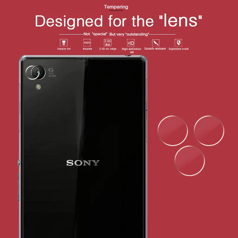 Аксессуар для задней камеры Защитная пленка экрана Sony Xperia z5 plus камера из