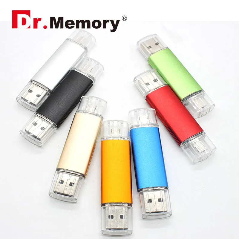 USB флеш накопитель Dr.memory pen drive OTG Металлический Мини usb 2 0 8 ГБ 16 32 флешка с
