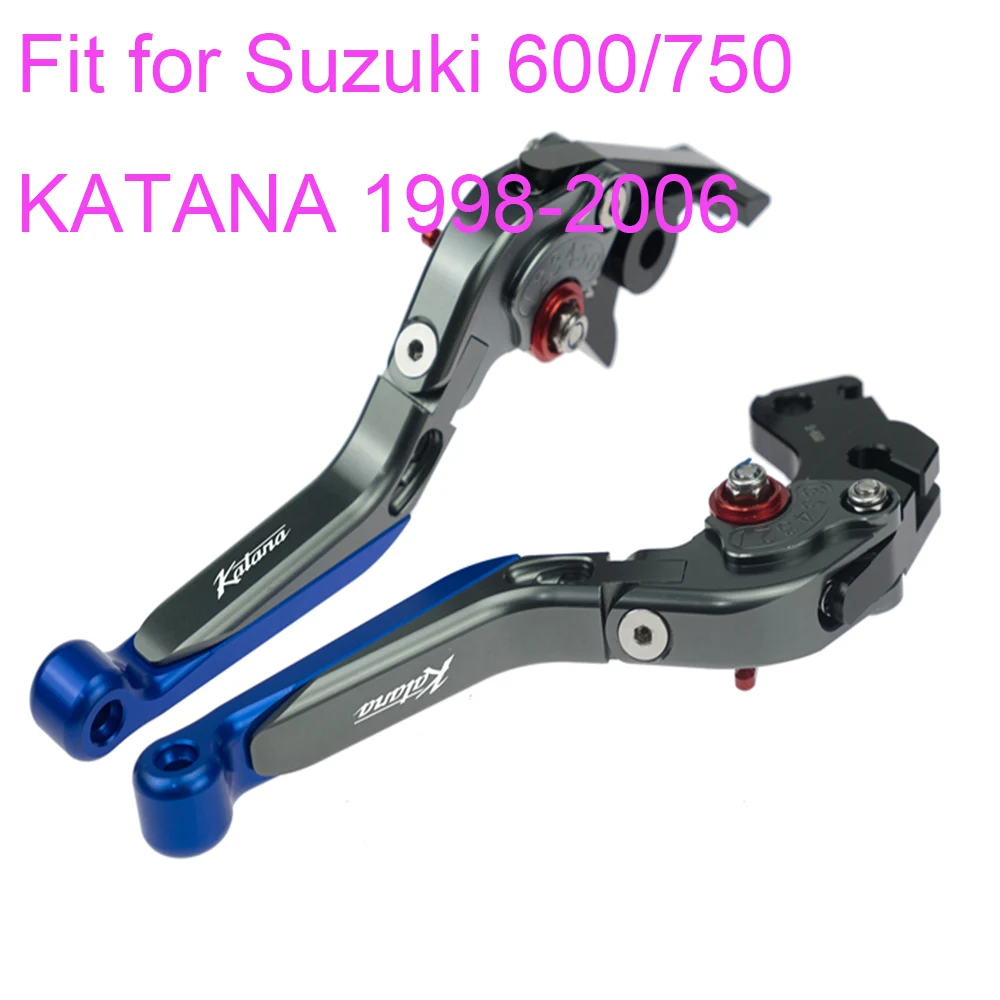 KODASKIN Left and Right Folding Extendable Brake Clutch Levers for Suzuki gsx600 gsx750 KATANA 1998-2006 | Автомобили и мотоциклы