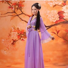 Дизайн в китайском стиле старинный костюм сказочное платье спектакли классических танцевальных костюмов шифоновое платье