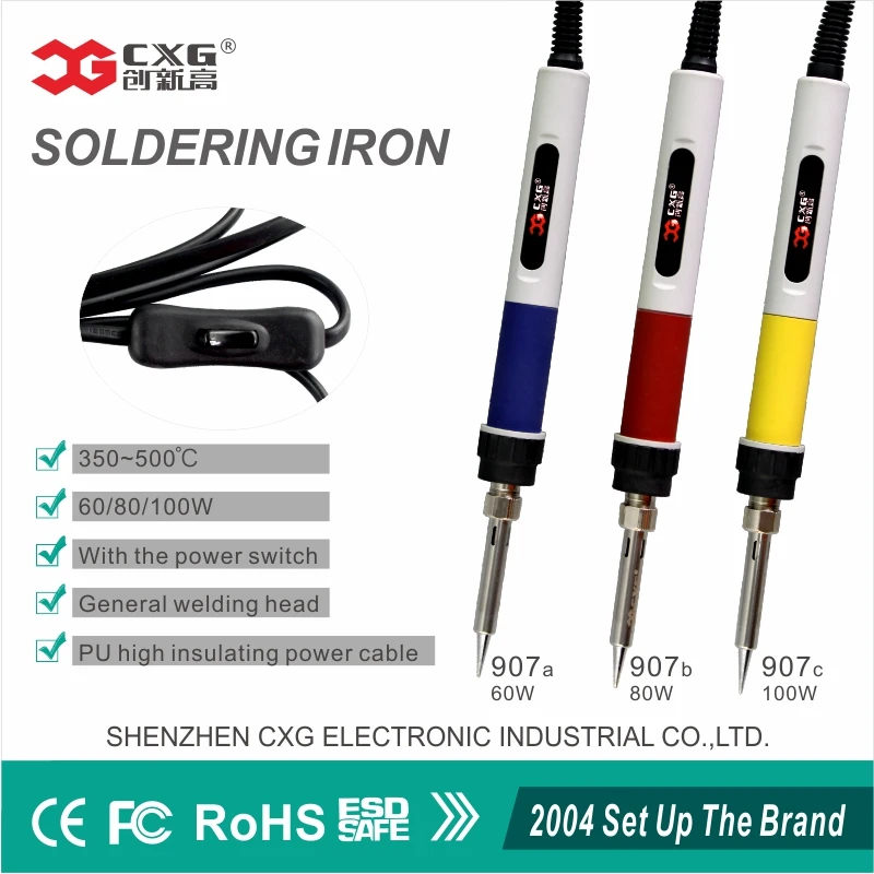 100w CXG soldering iron ESD soldering station CXG 907c 100w CXG soldering iron ESD soldering station CXG 907c