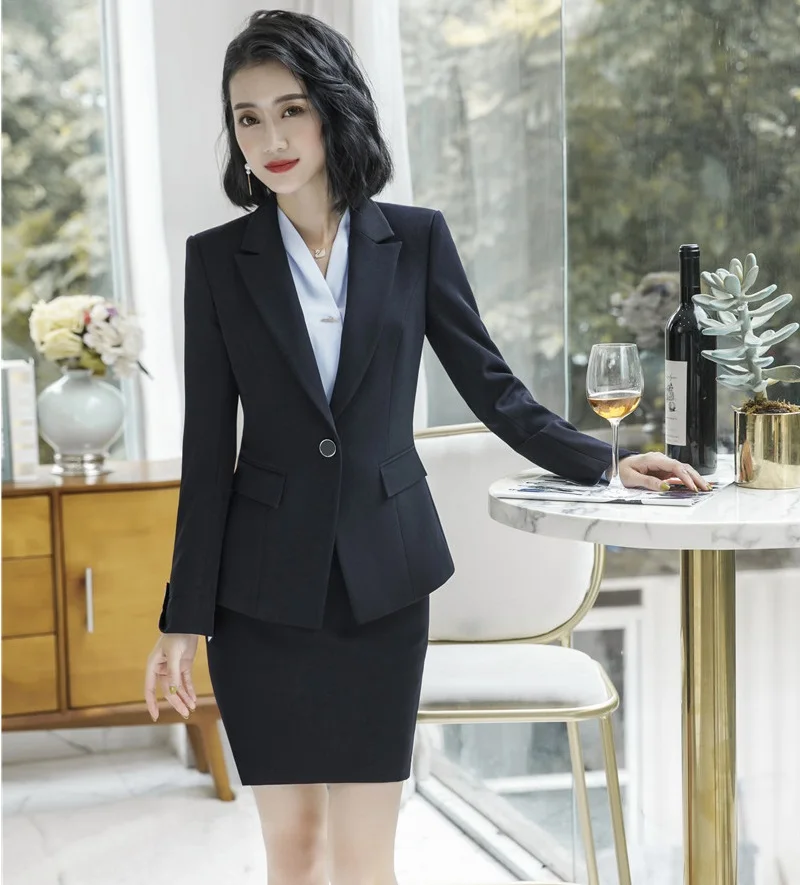 formal black jacket womens