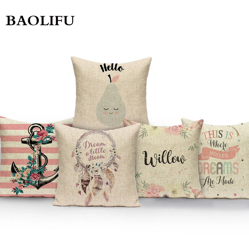 

Nordic Style Kids Decoration Pink Cushion Cover Kawaii Cartoon Animal Rabbit Unicorn Baby Decorative Cushion Cover Sofa Pillow