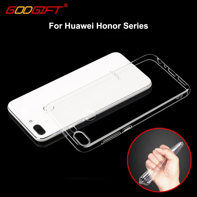 

GodGift Huawei Honor 9N Case Soft Silicone TPU Cover For Huawei Honor 8 9 10 7A 7C 6A 6C Pro Lite 6X 7X 8X View 10 7s 5X Case