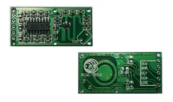 

5pcs RCWL-0516 microwave radar sensor module Human body induction switch module Intelligent sensor