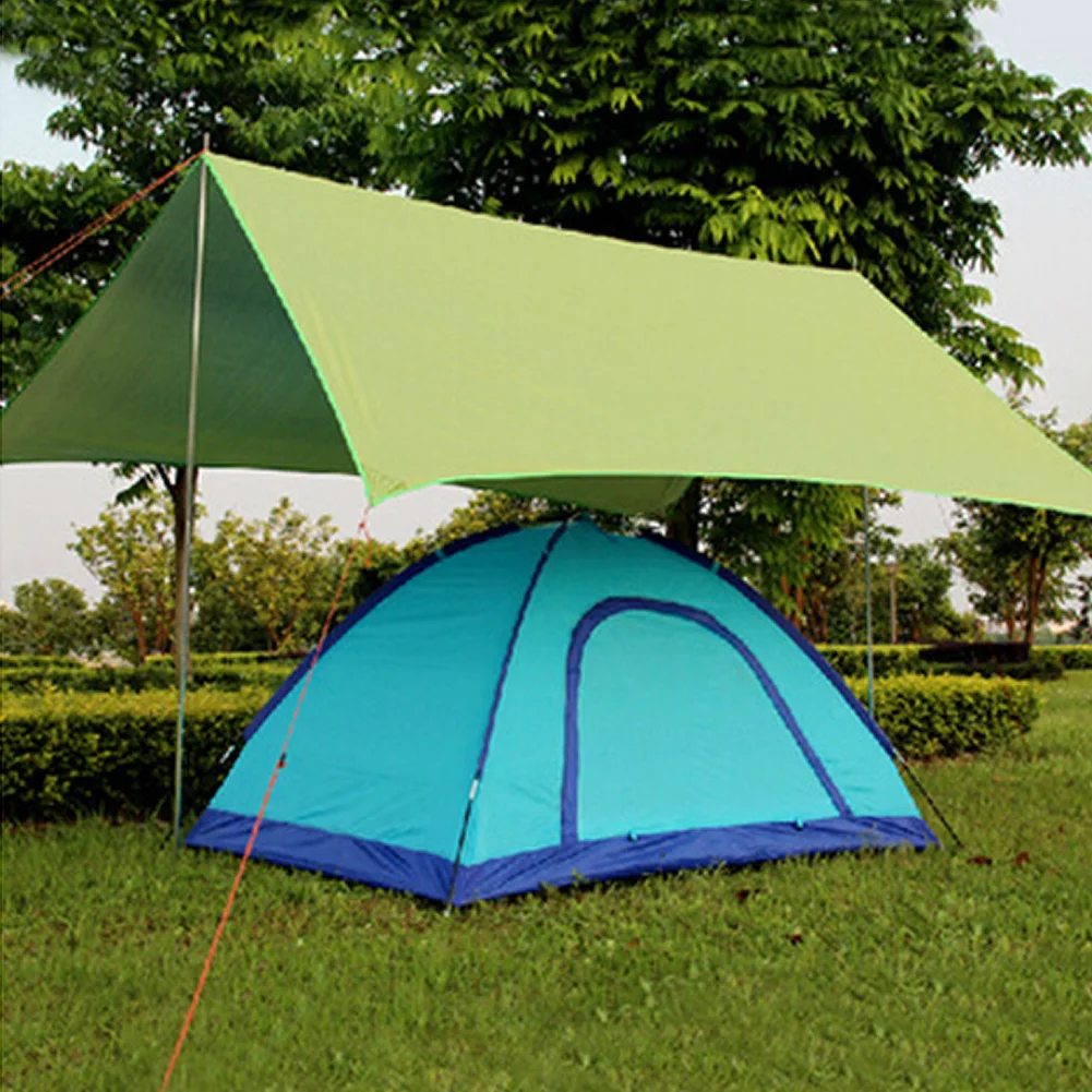 

Tarp Waterproof Picnic Ultralight Tent Sun Shelter Beach Mat Anti-UV Garden Blanket Outdoor Camping Awning Canopy Sunshade
