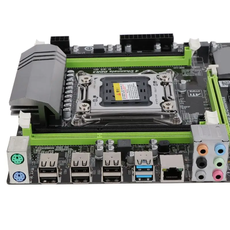  2019 NEUE X79 Turbo moederbord LGA2011 ATX USB3.0 SATA3 PCI-E NVME M.2 SSD ondersteuning REG ECC ge