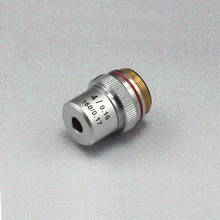 Achromatic Biological Microscope Objective Lens Conjugate Point Distance 195mm Long Working Distance 37.5mm 6.55mm 2.10mm 1PC
