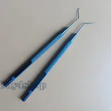 2 шт. Akahoshi Нуклеус манипулятор офтальмологические инструменты для глазной хирургии Титан