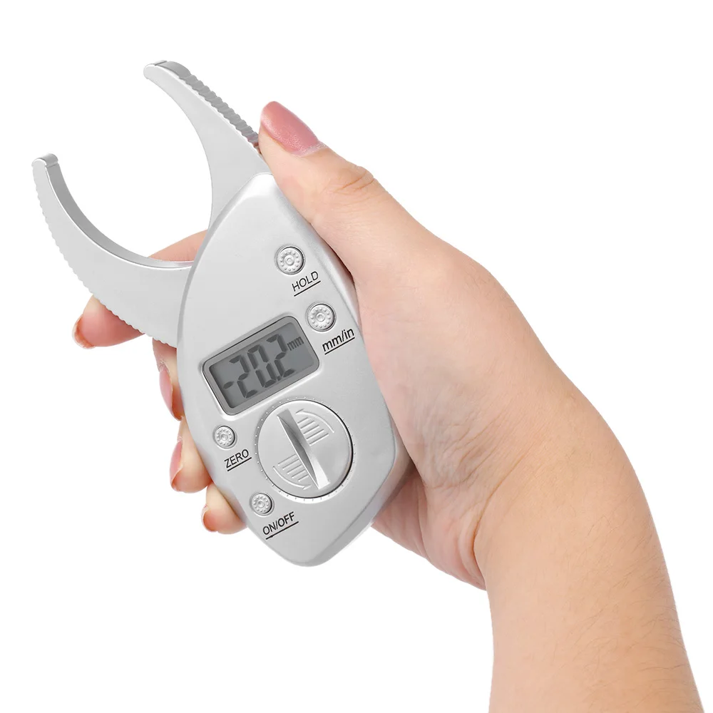 

Electronic Fat Measure Digital Body Fat Caliper Skinfold Caliper LCD Display Skin Muscle Tester Analyzer