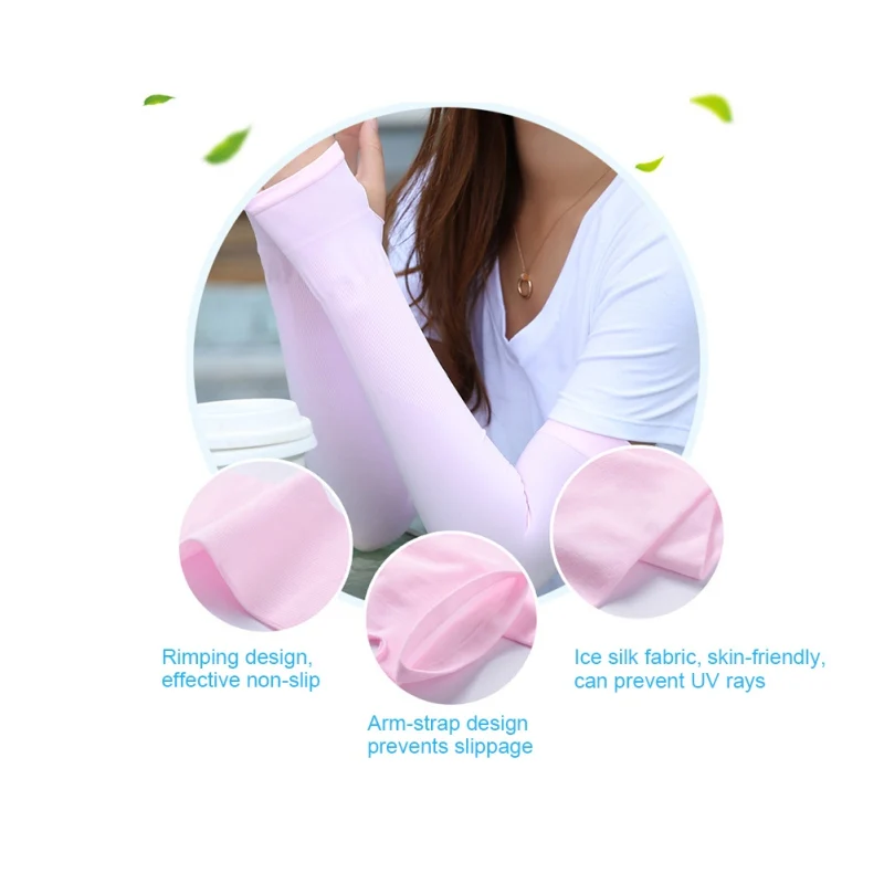 

new Summer ice sunscreen sleeves Ice sleeves UV protection Running men's models Outdoor riding sunscreen