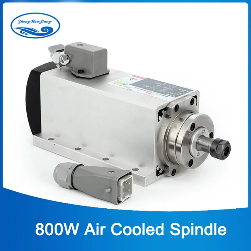 HY high speed spindle 800w air cooling cnc milling spindle motor 0 8kw 220v ER11 with