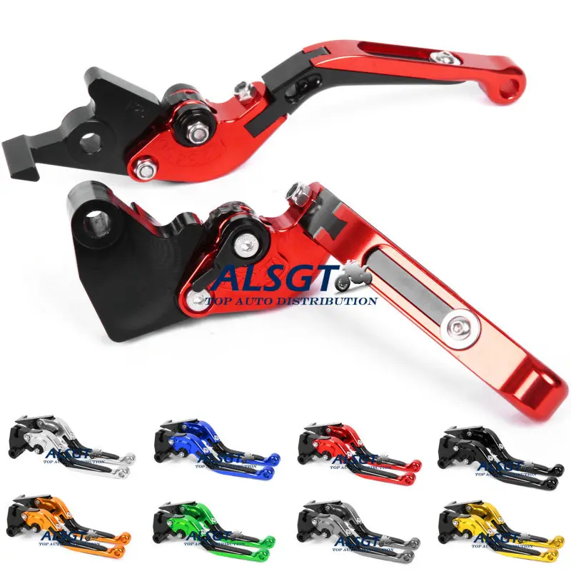 CNC Short Aluminum Adjustable Brake Clutch Levers For Suzuki GSXR1000 2007-2008