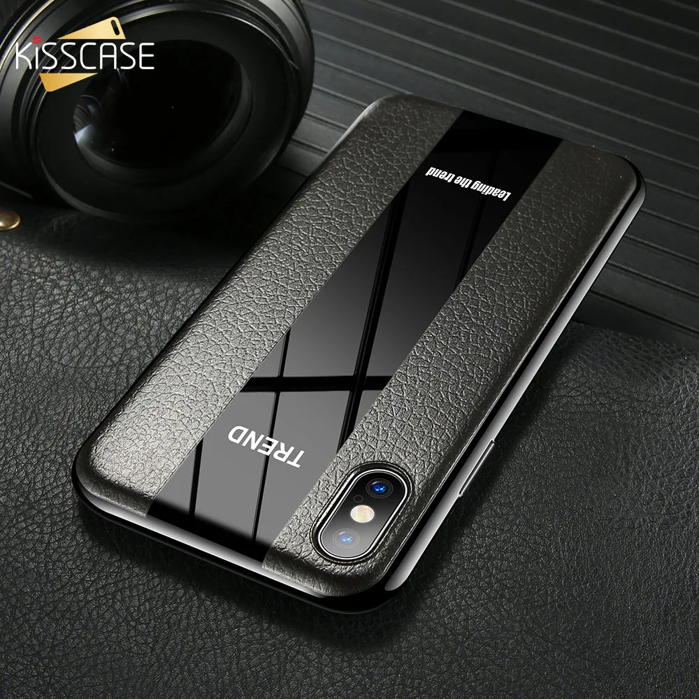 KISSCASE деловой кожаный чехол для Huawei P Smart Plus Mate 20 P20 Lite Nova 3 Мягкий ТПУ телефона Honor 9 8
