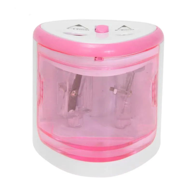 

ZTCreative Automatic Electronic Pencil Sharpener Two-Hole Electric Touch Switch Apply To 6-8mm And 9-12mm