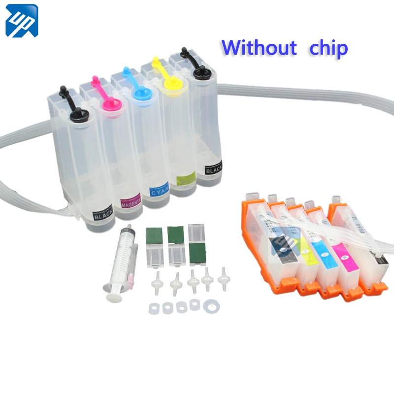 

UP compatible for hp 564 364 178 862 CISS continuous ink system for hp B109 B110 B209 B8550 B8553 B8558 C309 C5300 without chip