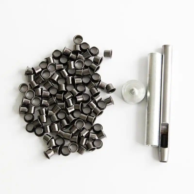 Eyelet Tool Set Grommet Kit 100 Eyelets For Diy Kydex Sheath