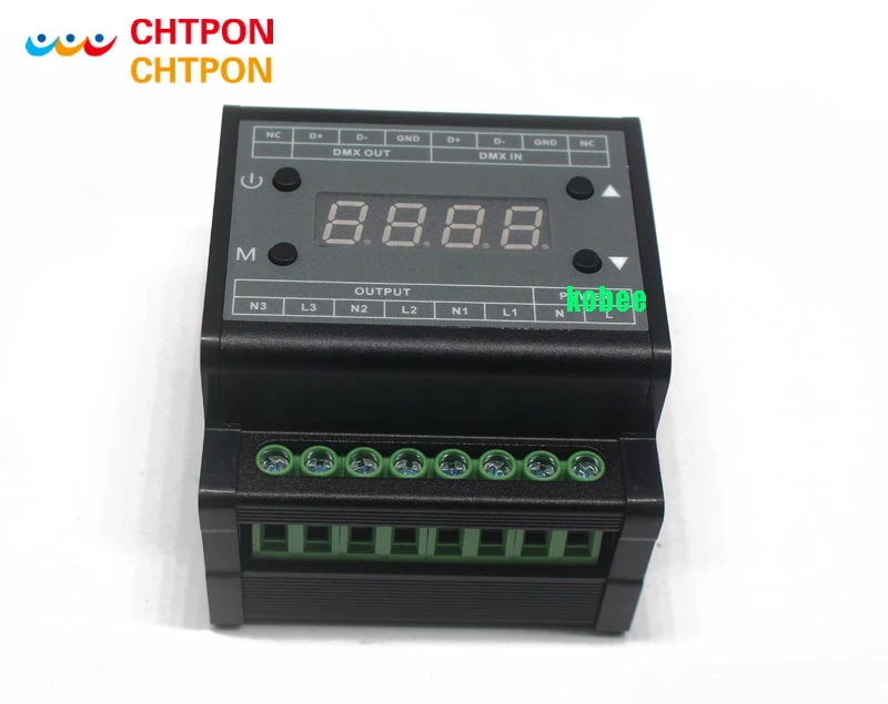 Dmx302 Dmx Triac Dimmer Led Brightness Controller Ac90240v 50hz/60hz