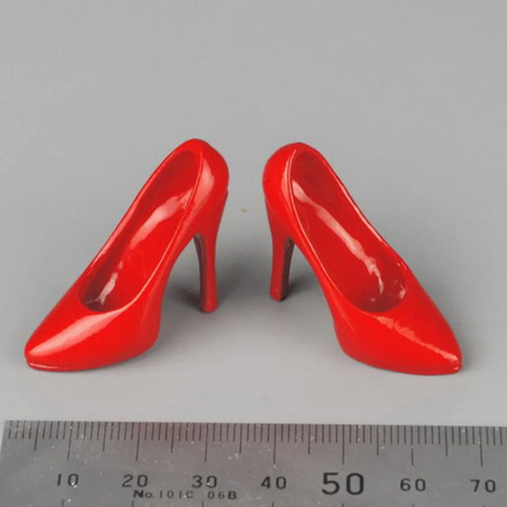 Hot Sale Kumik TTL  ZCWO Girl Plastic 1/6 Scale High Heeled Toy Shoes For 12