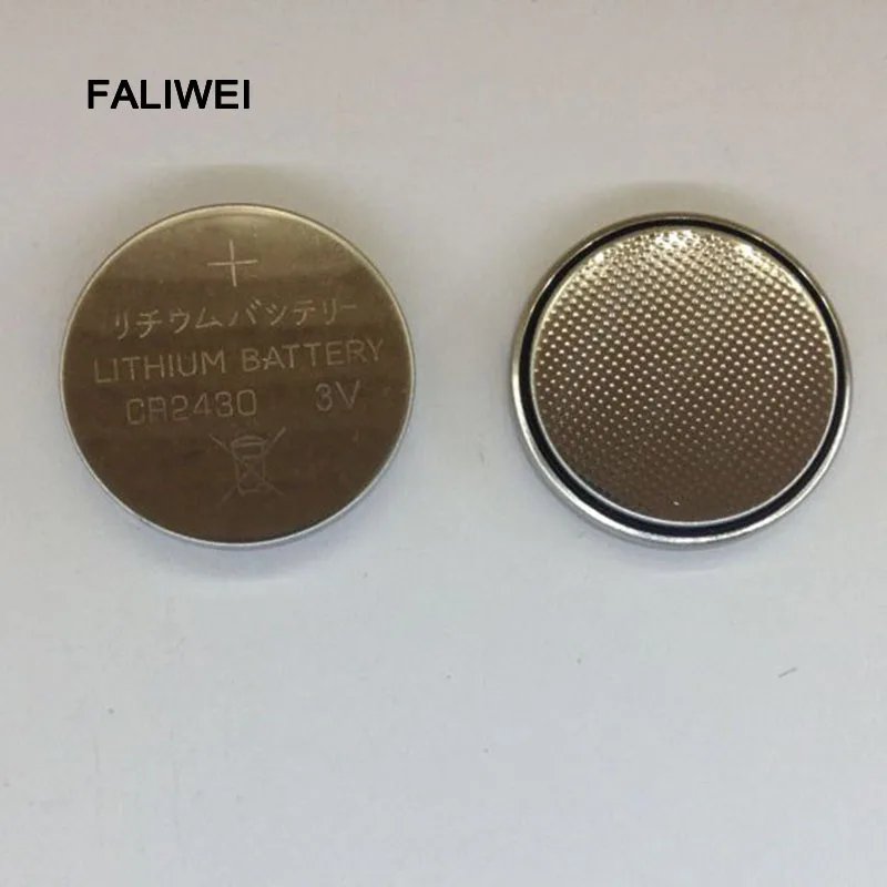 2PCS/LOT Battery CR2430 2430 3V lithium battery coin cell for remote