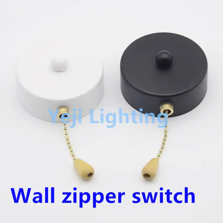 Interruptor de ventilador de techo Cadena de tracción cable de alambre