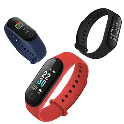 Smart Браслет Водонепроницаемый Цвет Экран FitnessTracker крови Давление сердце Мульти Спорт Смарт Напульсники PK MI Band