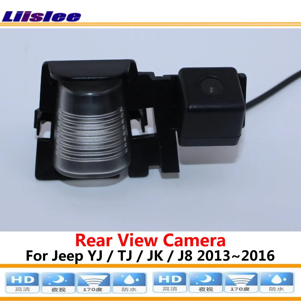 Liislee Car Reverse Rear View Camera For Jeep YJ / TJ / JK / J8  2013~2016 / Compatible With Original Screen / RCA Adapter 