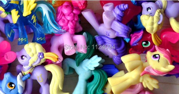 Оригинальный 20 шт./лот смешанный стиль дети зверек лошадь кукла подвесные игрушки счастливая радуга конек игрушки бесплатная доставка хороший подарок