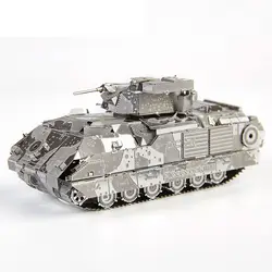 Piececool M2A2 Брэдли БМП бак 3D Металл Модель Наборы DIY 3D собрать Пазлы здание игрушки P041-S