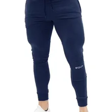 Yomeke, весна, новинка, мужские хлопковые спортивные штаны, для тренажерного зала, для фитнеса, тренировки, одноцветные брюки, мужские, повседневные, модные, узкие брюки, джоггеры, спортивная одежда