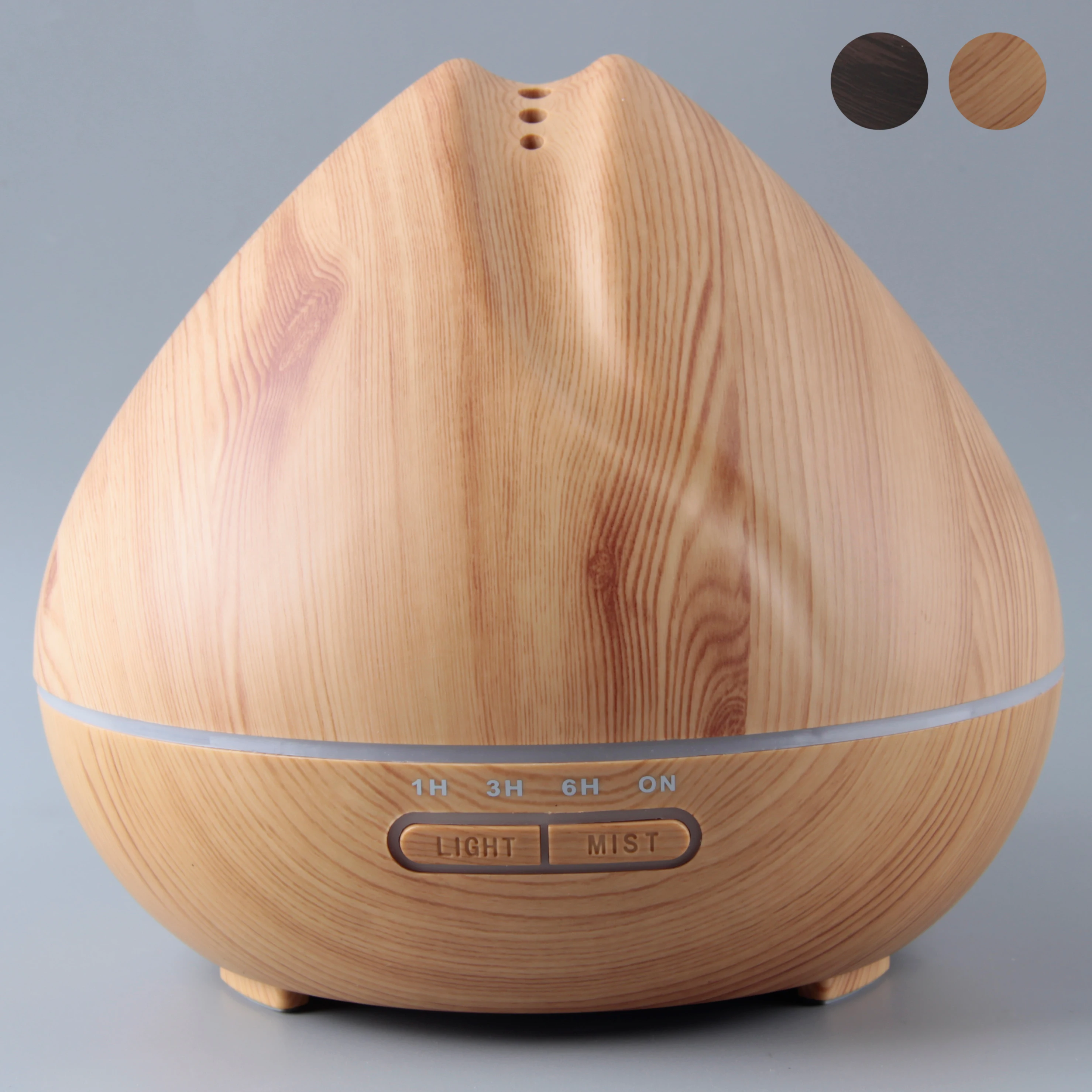

300 ml Wood Ultrasonic Air Humidifier Portable Mini Aroma Essential Oil Diffuser for Car Room Home Office