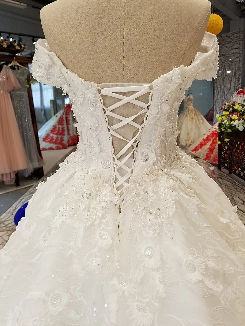 34471 Новое муслиновое пикантное Вечернее Платье милое длинное объемное свадебное платье с длинным шлейфом
