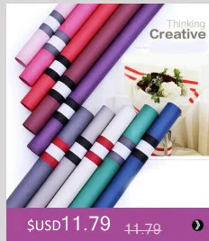15sheets/lot Coated Art Paper Gift Wrapping Paper Roll For Valentine's Day Christmas Decoration Craft Paper Multiple Patterns