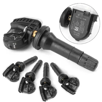 

For Hummer Pontiac Saturn Cadillac Buick Lacrosse Lucerne Yukon Original Sierra Equipment Tire Pressure Sensor TPMS w/Kit 4PCS