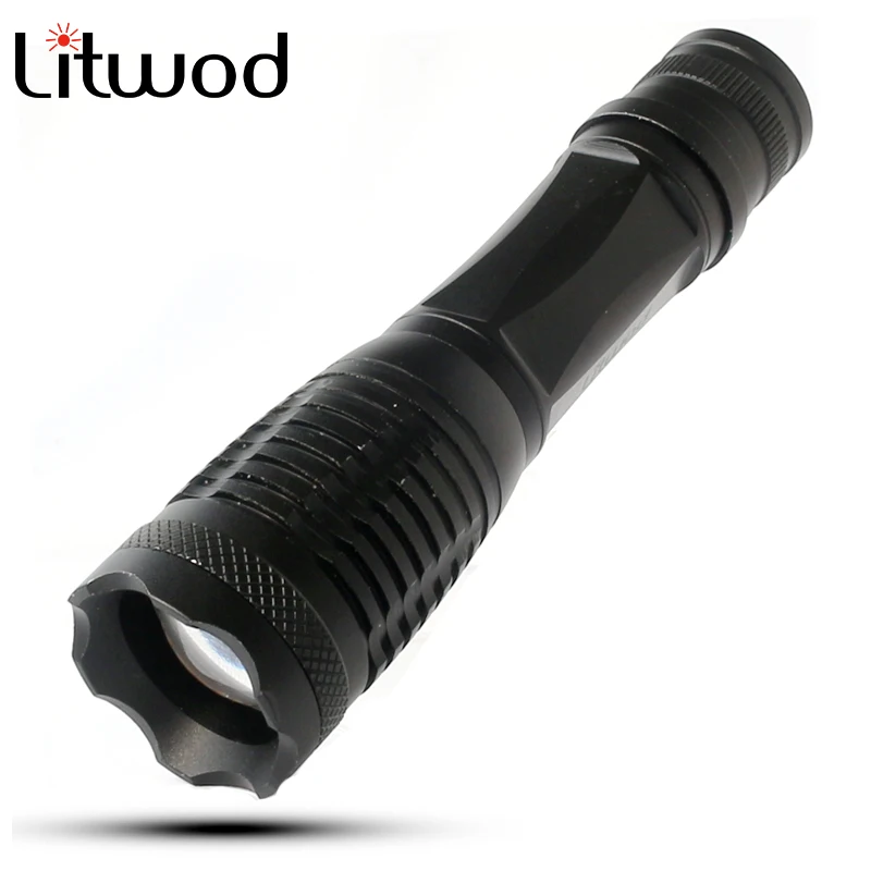 

LED flashlight Tactical Flashlight 4000 Lumens XM-L T6 Zoomable 5 Modes aluminum Lanterna LED Torch Flashlights For Camping