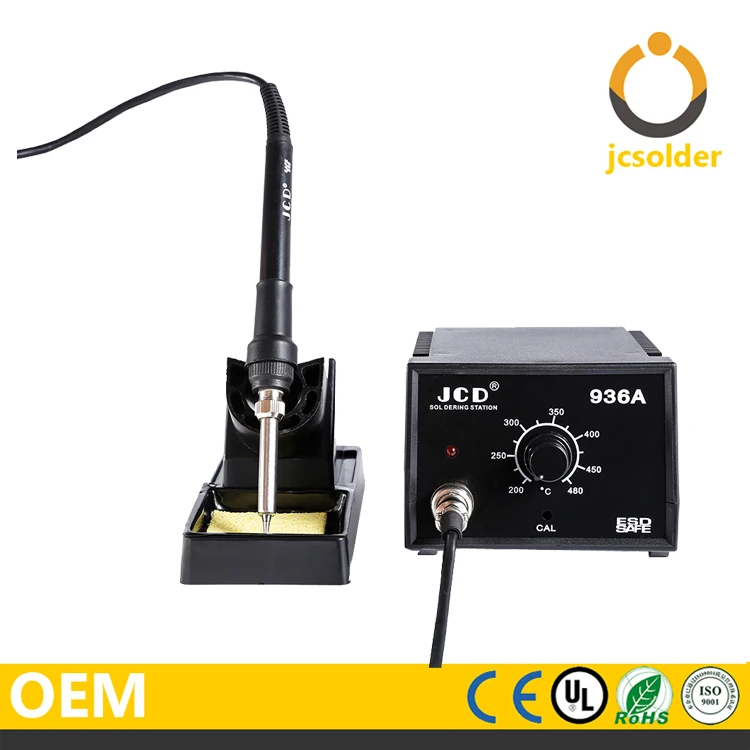 

220V JCD 936A Hot Air Soldering Gun SMD Rework Station, Digital LED Soldering Machine