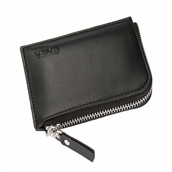 

Fashion Creative Ladies Wallet Bank Credit Card Package Semi-Circular Zipper Plain Purse PU Leather Wallet