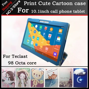 

Fashion Cute Character Stand Protector Cover Case For Teclast 98 Octa core 10.1inch tablet pc , Multi pattern have in stock
