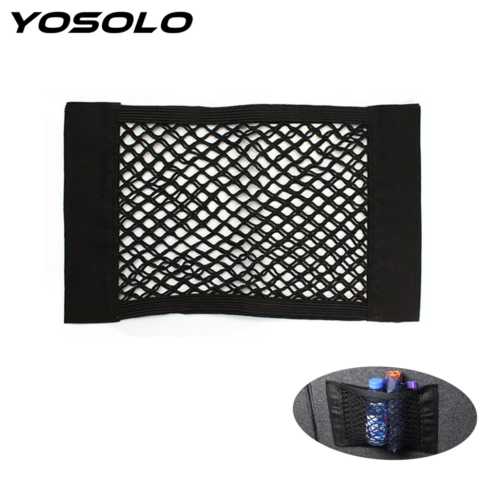 YOSOLO Car Truck Storage Bag Nylon Mesh Pocket Luggage Storage Car Accessories Car Styling Stowing Tidying YOSOLO Car Truck Storage Bag Nylon Mesh Pocket Luggage Storage Car Accessories Car Styling Stowing Tidying