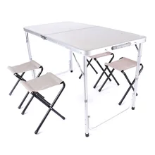 Офисный стол портативный походный стол открытый золотой алюминиевый сплав складной стол для пикника сверхлегкие столы для пешего туризма