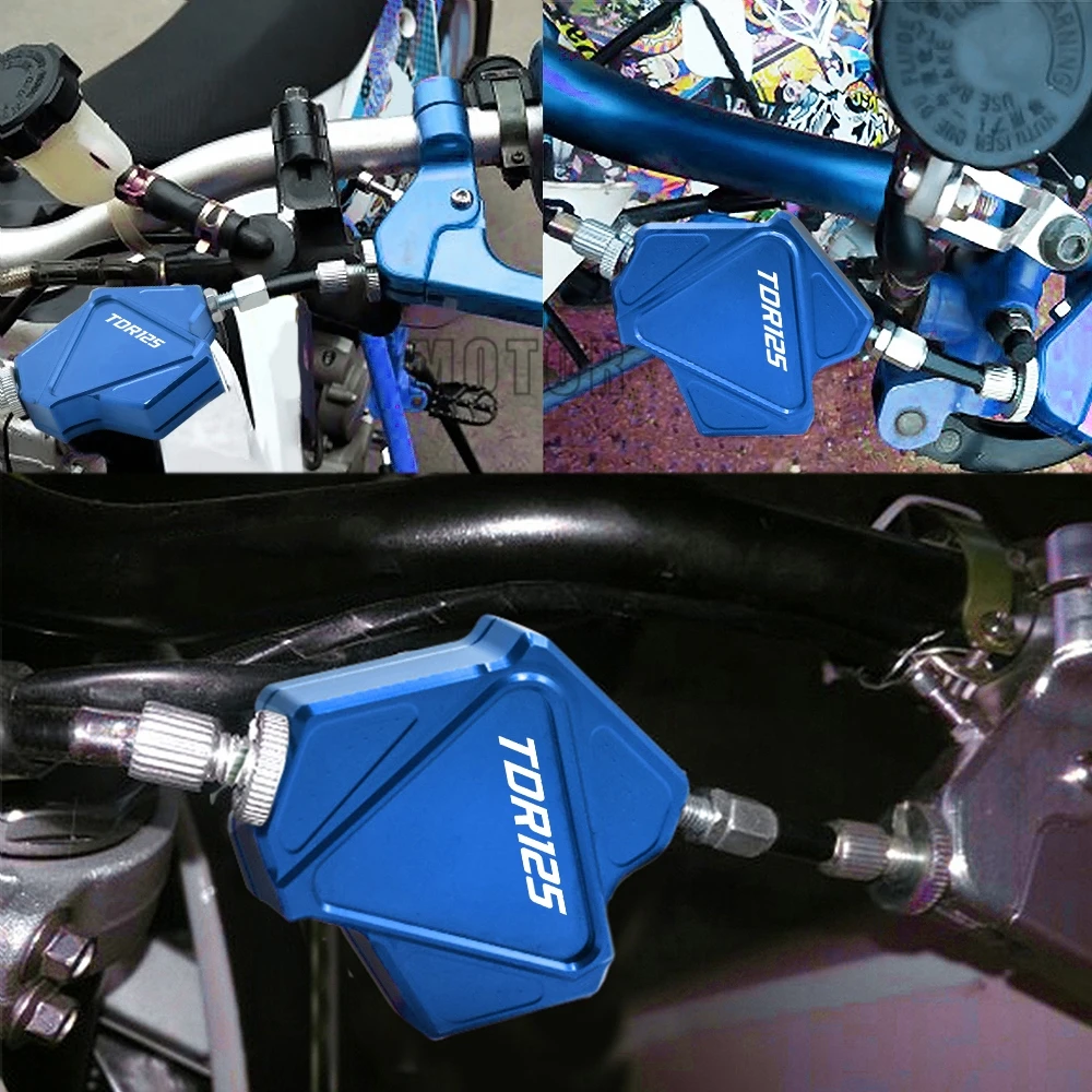 Для Yamaha TDR125 TDR 125 1991-2002 Мотоцикл с ЧПУ Алюминиевый Мотокросс Грязь велосипед ямы трюк рычаг сцепления простая кабельная система
